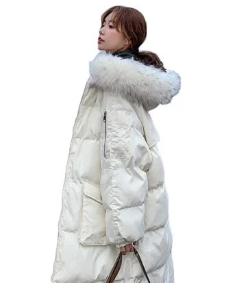 Parka Autumn Winter Jackets Women Clothes Vintage Warm Coat Female Down Cotton Jackets Warm Thick Long Parkas Oversized