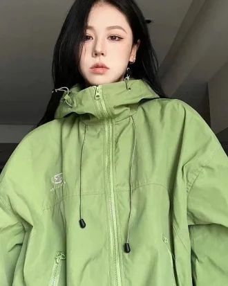 Solid Color Ladies Short Baseball Jacket 2025 New Korean Spring Casual Jacket Top Female Cardigan Zipper Jackets Fashion