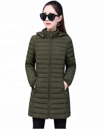 Cheap 2025 New Oversize Lightweight Padded Jacket Winter Women Removable Hood Warm Cotton Clothes Plus Size L-6xl Long Parkas