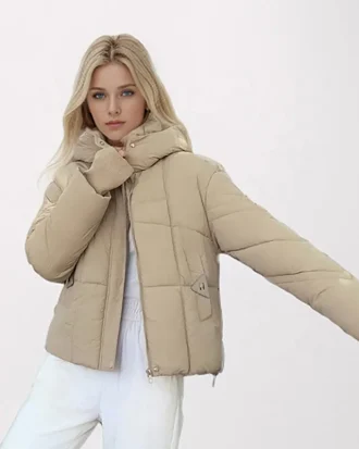 Women New Winter Demi-season Jacket Female Pure Color Hooded Short Cotton Jacket Women Thicken Warm Parkas Tops Women's Clothing