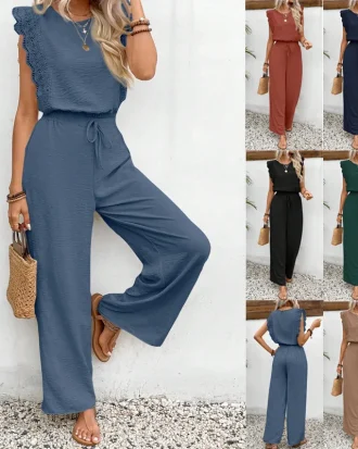 2025 Summer Fashion Personality Street Style Casual Suit New for Southeast Asia Europe United States Solid Hot Cross-Border